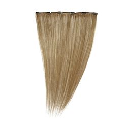 Love Hair Extensions, extension deluxe di capelli umani con clip, biondo ricco, 35 g