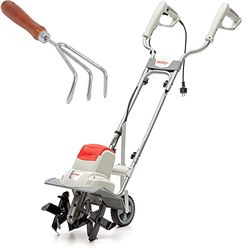 IKRA motobineuse électrique IEM 800 S, Largeur de Travail 30cm, Profondeur 20cm, cultivateur Manuel INCL.