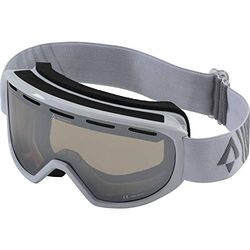 Tecnopro Lunettes de Ski Pulse 2.0 Plus Homme, White/Grey Dark, 1size