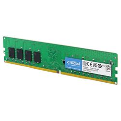 Crucial RAM DDR4 8GB 3200MHz CL22, Memoria PC RAM, Memoria ad Alte Prestazioni (o 2933MHz / 2666MHz) - CT8G4DFRA32A