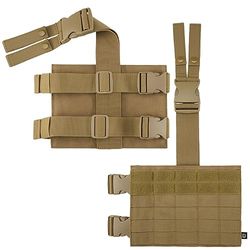 Brandit Molle-beenpaneel, camel, Eén Maat