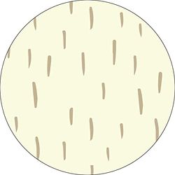 Bonateks, Ronde digitaal bedrukte muismat, antislip onderkant, voor kantoor en thuis, diameter: 22 cm