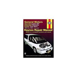 Haynes General Motors Chevrolet Lumina Apv Oldsmobile Silhouette Pontiac Trams Sport 1990 Thru 1996: All Models
