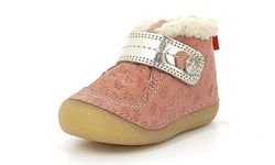 Kickers So Schuss, Plat Oxford Fille, Rose Or Fantaisie, 25 EU