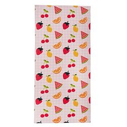 Dreamscene Telo da spiaggia per bambini, telo da viaggio ad asciugatura rapida, asciugamano da viaggio in microfibra, grande telo da spiaggia per adulti per le vacanze, frutta, 71 x 152 cm