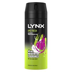 Lynx Epic Fresh Grapefruit & Pineapple Body Spray Men, 150ml