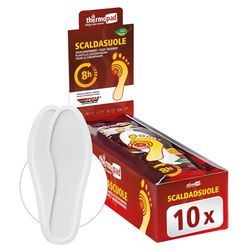 THERMOPAD Voetwarmers (inlegzool) mt. S (36-37) – het origineel: 10 paar warmtepads voor 8 uur warmte I direct te gebruiken voetwarmers pads