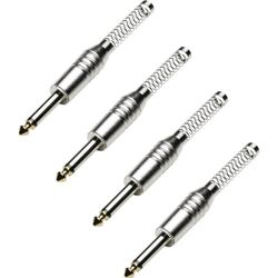 STECKER 4-pack KLINKE/METALLAUSSNING