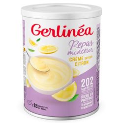 Gerlinéa - Crème Repas Minceur - Substitut de Repas Complet et Rapide - Saveur : Citron - 540 g