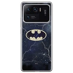 ERT GROUP mobiltelefonfodral för Xiaomi MI 11 ULTRA originalt och officiellt licensierat DC mönster Batman 003 optimalt anpassad till formen på mobiltelefonen, fodral tillverkad av TPU-plast