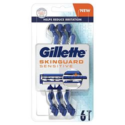 Gillette SkinGuard Rasoir Jetable pour Peaux Sensibles x6