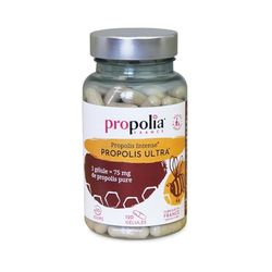 PROPOLIA - Propolis Ultra – Complément Alimentaire Naturel – 120 Gélules Végétales – Renforce l'Immunité – Sans Gluten – Fabriqué en France