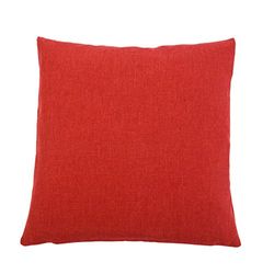 Gözze - Set de 2 fundas de almohada, Milano, 40 x 40 cm - Rojo carmín
