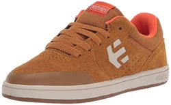 Etnies Kids Marana, Scarpe da Skateboard, Brown/Orange, 34 2/3 EU