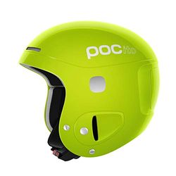 POC POCito Skull - Capacete de esqui unissexo, amarelo/verde fluorescente, XS-S (51-54 cm)