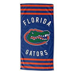 Northwest NCAA Florida Gators Beach Towel, 30" x 60", Stripes