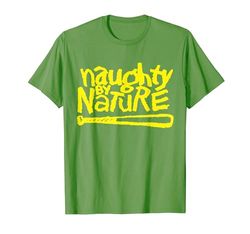 Naughty By Nature – Logo in Yellow Camiseta