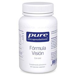 PURE ENCAPSULATIONS Vision | Vitaminas, Cobre, Zinc, luteína y zeaxantina patentadas | Protege Celularmente Frente al Daño Oxidativo | 60 Cápsulas Vegetales