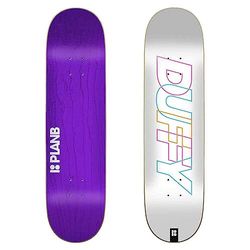 Jart Overlaps Duffy 8.5"x32.125" Plan B Deska Skateboardowa, Dorośli Unisex, Wielobarwny (Wielobarwny), Jeden Rozmiar