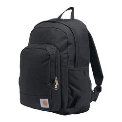 Carhartt 25l Classic Backpack, Durable Water-Resistant Pack W/ 15" Laptop Sleeve and Multiple Organizational Compartments, Mochila 25 L (Negro), PFAS Free Unisex Adulto