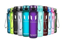 Super Sparrow Botella de Agua Deportiva - 750ml - Sin BPA (Mate- Orquídea)