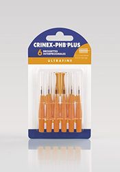 CRINEX - Phb Plus Ultrafine - Brossette Dentaire - Fibres en Tynex - Orange - 6 Brossettes par Unité