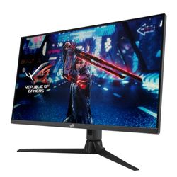 ASUS ROG Strix XG32AQ Monitor Gaming 32”, WQHD, IPS Veloce, 175 Hz (OC), 1 ms GTG, Compatibile con NVIDIA G-SYNC, Overdrive Variabile, DisplayHDR 600, Nero