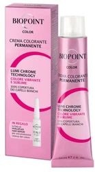 Biopoint Couleur crème Colorant Permanent 60 ml +1 ampoule d'Hyaluplex Hair Serum 3 ml - 6.4 Blond foncé cuivré