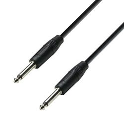 Adam Hall 3 Star Series 3m 2x 1.5mm² 6.3mm Jack Mono to 6.3mm Jack Mono Speaker Cable