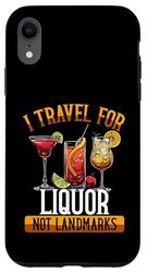 Bere Cruise Booze Cruise Divertente Bere Design Custodia per iPhone XR
