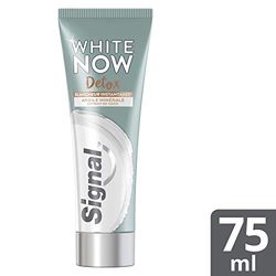 Signal Dentifrice White Now Détox Argile/Coco, Détox Argile et Coco, 75 ml (Lot de 2)