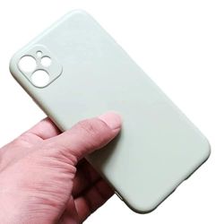 Bemory [Anti-rep] iPhone 11 fodral, uppgraderat flytande silikon med kameraskydd mjuk reptålig [mikrofiberfoder] telefonfodral för iPhone 11 6,1 tum, matchande grön