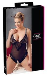 Cottelli Collection Plus X-Large Crotchless Body Erotic Apparel
