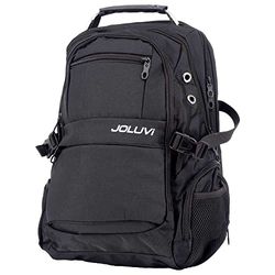 Joluvi Unisex Travel Pro tas, zwart/zwart