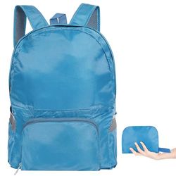 AiQInu Zaino Pieghevole Ultraleggeri, Impermeabile Multifunzione Zaino da Escursionismo Unisex zaino da viaggio Outdoor per Sport Arrampicata Campeggio Viaggio Ciclismo (Verde scuro)