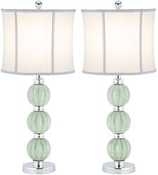 Safavieh Lampes de Table Moderne - ensemble de 2, Vert