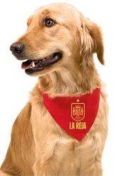 CYPBRANDS Nazionale Spagnola - Collare per Cani, Accessori per Animali, La Roja, Taglia L, Colore Rosso, Prodotto Ufficiale (Marchi CyP)