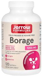 Jarrow Formulas - Borage GLA-240 | 120 softgels with Gamma-linolenic Acid for Skin and Joints