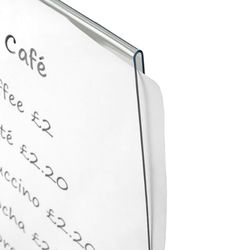 Amerikaanse metalen PVC-ME tafel Top Board Pvc Insert, medium, Pack van vijf