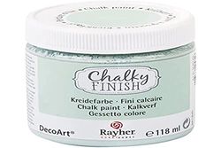 RAYHER HOBBY Chalky Finish Colore in Gesso, Verde (Jade), 118 ml, 118 unità