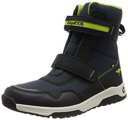 KangaROOS K-MJ Sharp V RTX, Zapatos de High Rise Senderismo, dk Navy/Lime, 31 EU