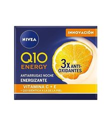 NIVEA Q10 Energy Crème de nuit anti-rides avec vitamine C 50 ml