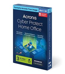 Acronis Cyber Protect Home Office Essentials|Édition Backup|Sauvegardes Flexibles et Cyberprotection de Base|Fonction Primée de Sauvegarde et de Restauration des Données|Boîtier Avec Code|3 Pc/Mac