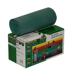 Cando W58519 Bande Elastique LatexFree, 5,5 m, Moyen, Vert