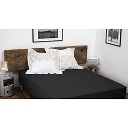 Home Linge Passion, påslakan svart 180 x 200 +30 cm 100% bomull, 57 trådar (etikett Oeko-TEX)