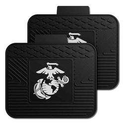 Fanmats - Tappetino militare "Marines", 2 pezzi