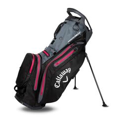 Callaway Golf Fairway 14 HD - Borsa impermeabile con supporto, colore: nero/antracite/rosa
