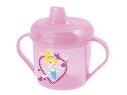 Lulabi Disney Princess et Pets leerbeker van polypropyleen, roze, 20 cl