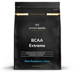 Protein Works - BCAA Extreme Powder | 6000mg BCAAs Per Serving | 4:1:2 Ratio | Branched Chain Amino Acid Supplement | Promote Muscle Synthesis | 27 Servings | Blue Raspberry