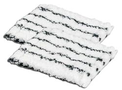 WENKO Capa de reserva de microfibra 2 unidades - conjunto de 2, poliéster, 12 x 16 cm, branco